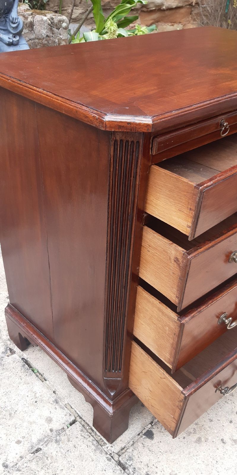 Georgian Mahogany Chest Of Drawers Small photo 1498.0