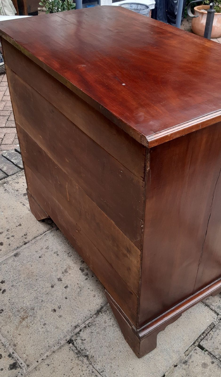 photo for sale Georgian Mahogany Chest Of Drawers Small