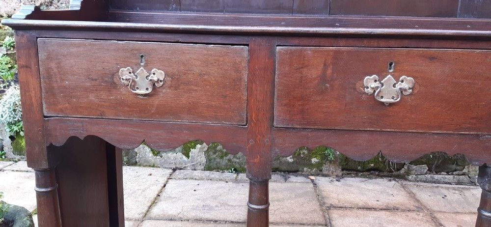 A Rare Small Oak Dresser, 18th Century And Earlier photo vinterior