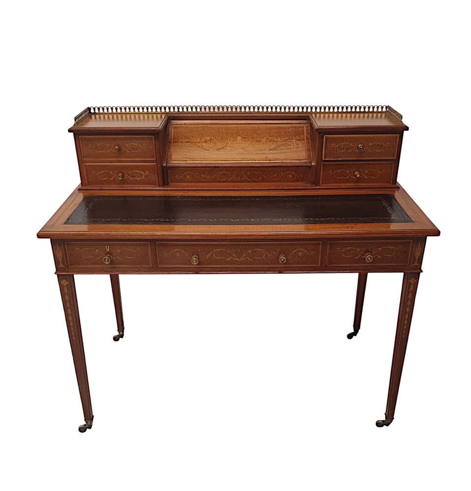 A Very Fine Edwardian Desk Attributed To Edward And Roberts photo furniture