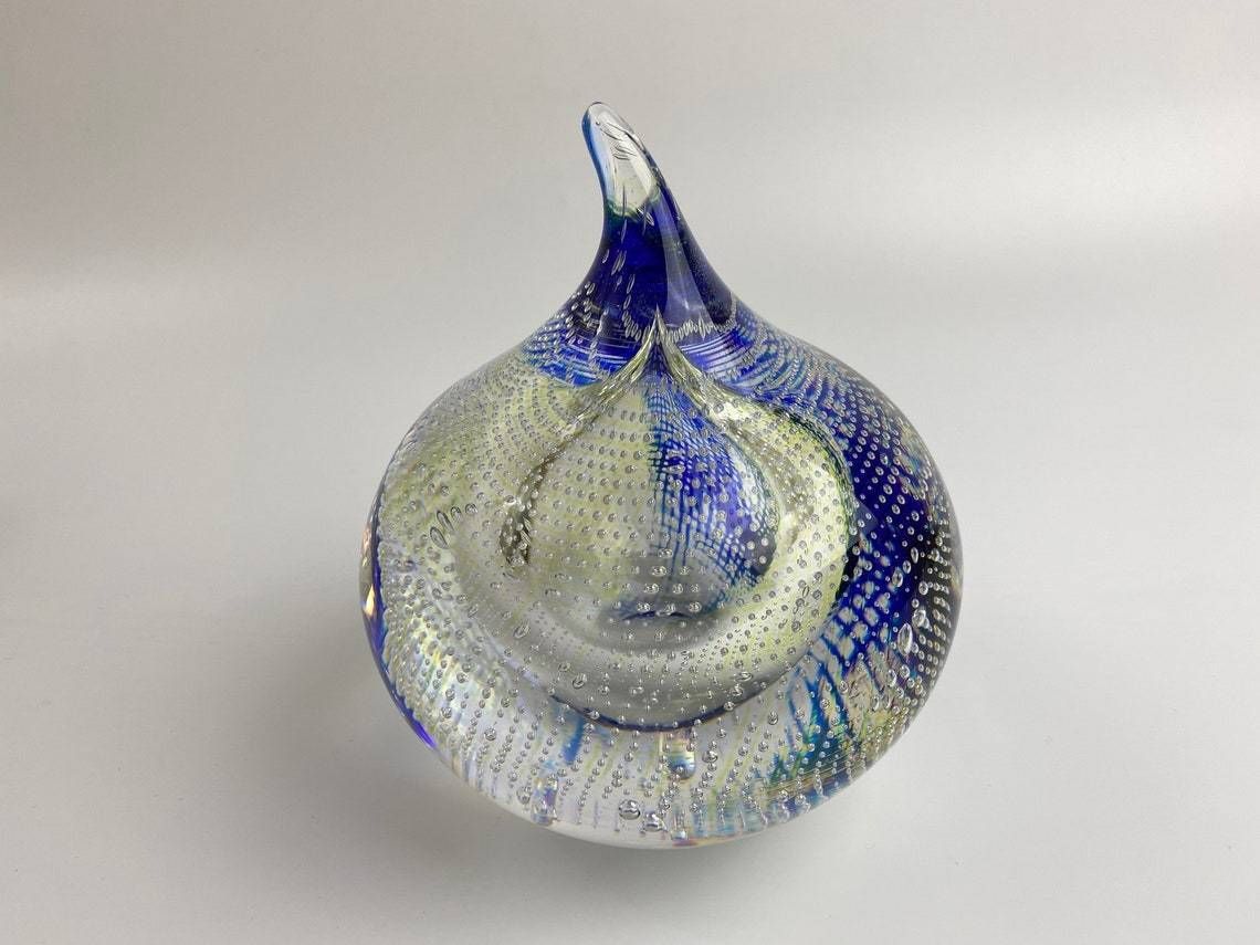 photo vintage Glass Sculpture By Hanne Dreutler & Arthur Zirnsack For Studio åhus In Sweden