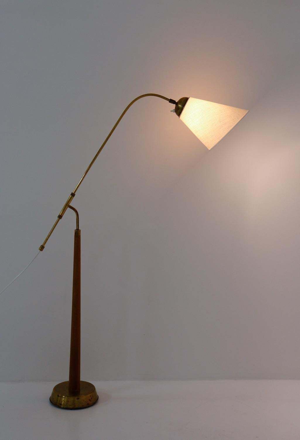 photo furniture Midcentury Floor Lamp By Ystad Metall, 1940s, Sweden