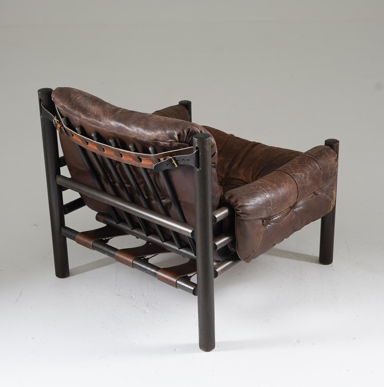Midcentury Scandinavian Bruksbo Safari Chairs photo 6675.0