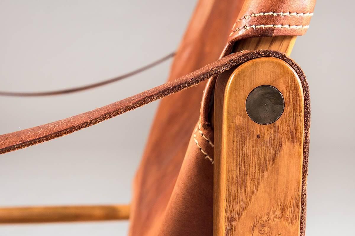 Safari Chair By Kaare Klindt In Cognac Leather photo buy