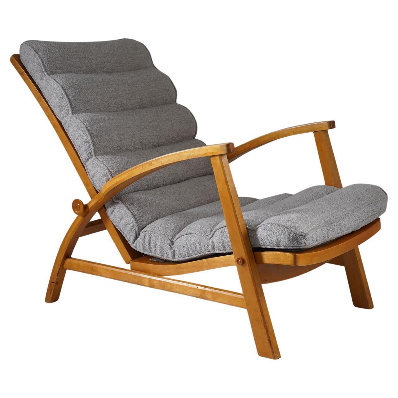 Scandinavian Lounge Chair Model "Vila" By Kf, 1930s
