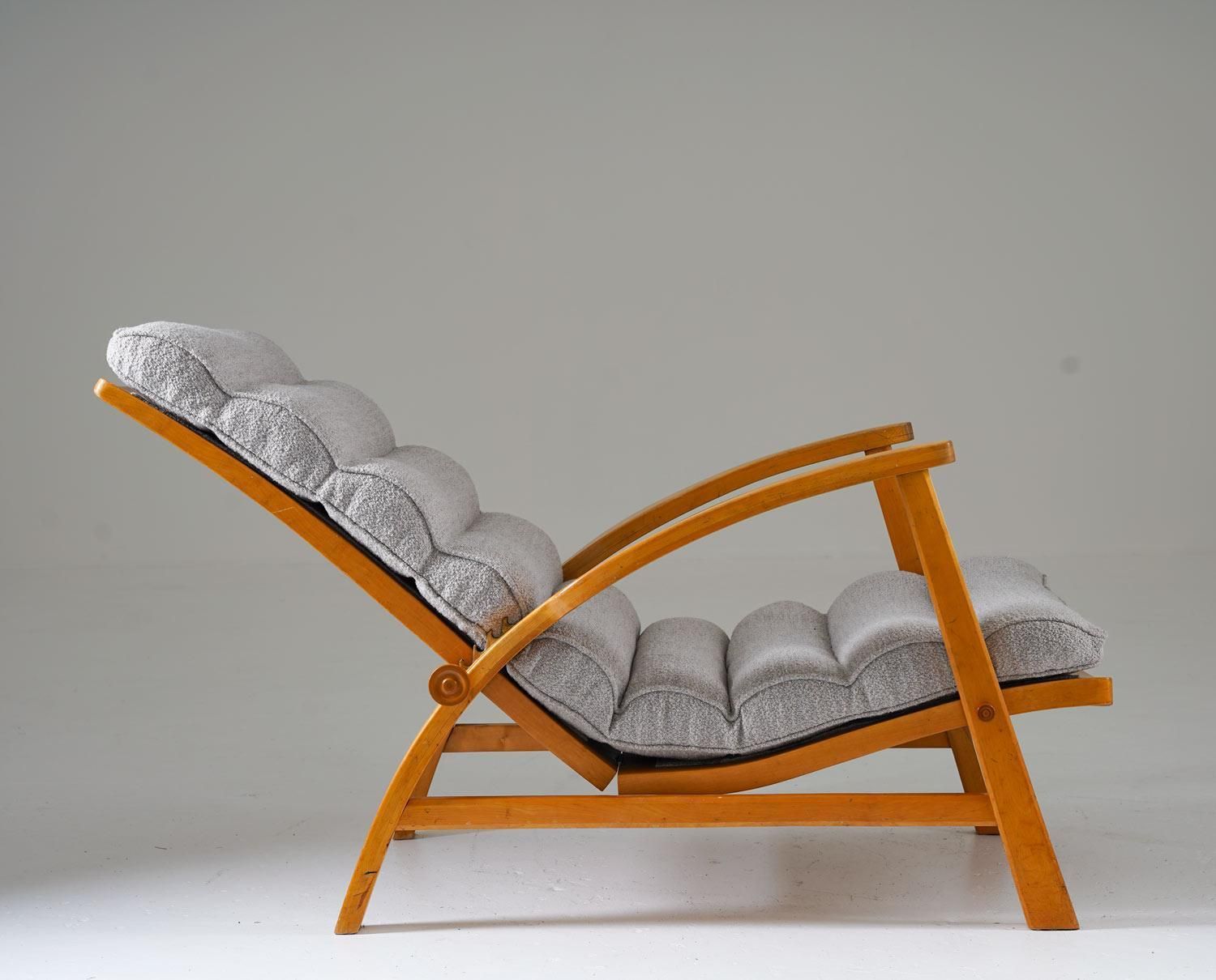 Scandinavian Lounge Chair Model "Vila" By Kf, 1930s photo for sale