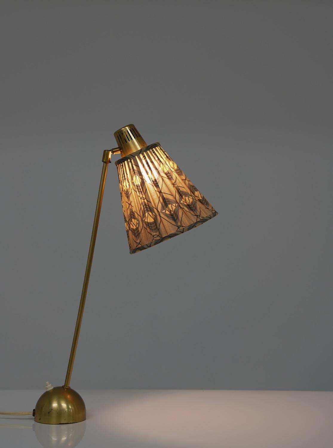 Scandinavian Midcentury Desk Lamp By Hans Bergström For Ateljé Lyktan photo vinterior