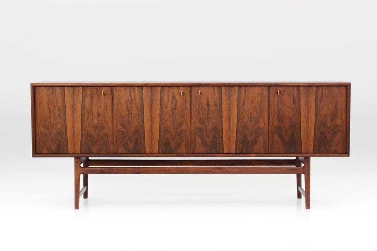 Scandinavian Midcentury Rosewood Sideboard "Darby" By Torbjørn Afdal, Norway photo furniture