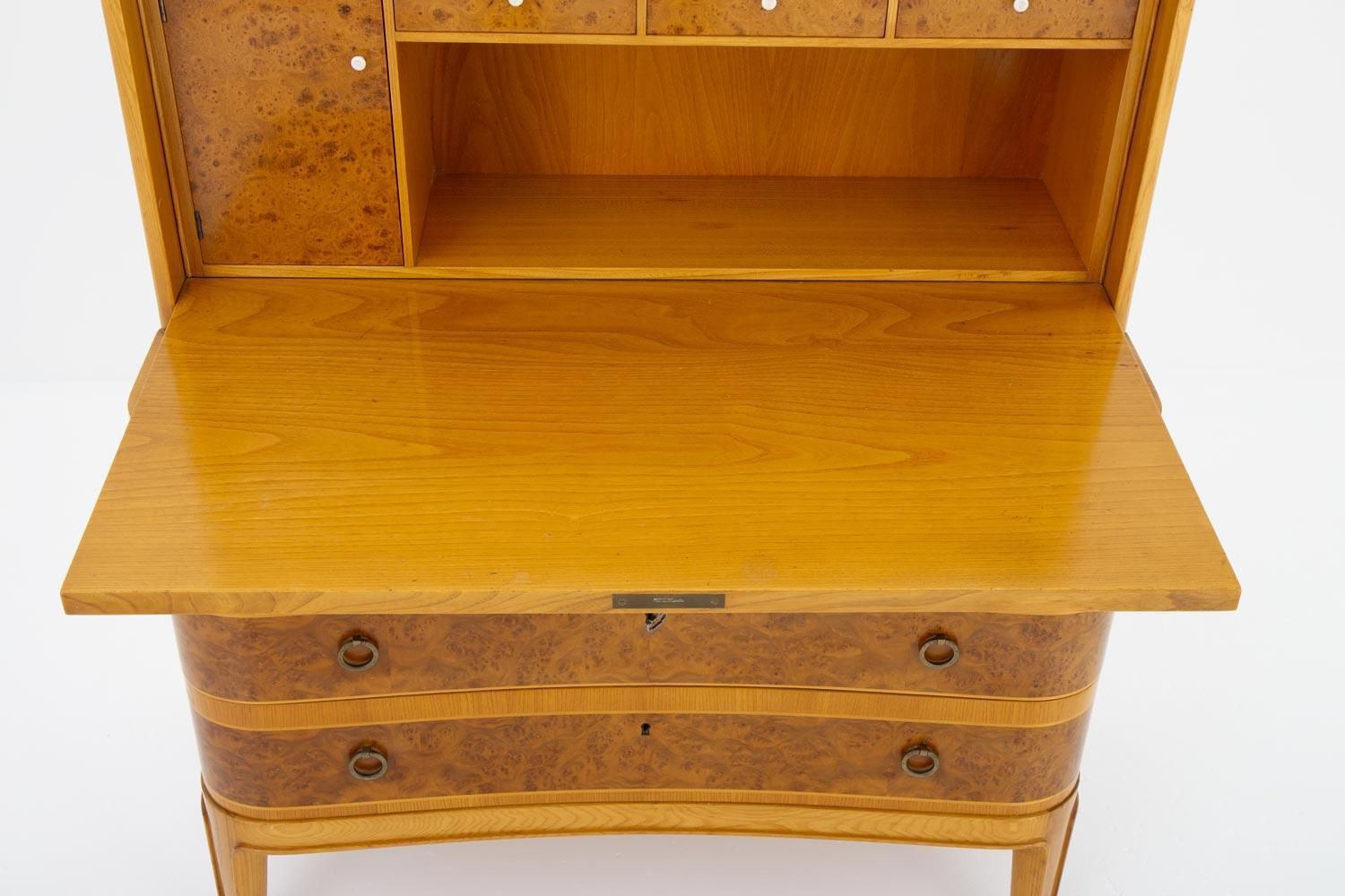 photo buy Swedish Modern Bureau By åby Möbelfabrik, 1940s
