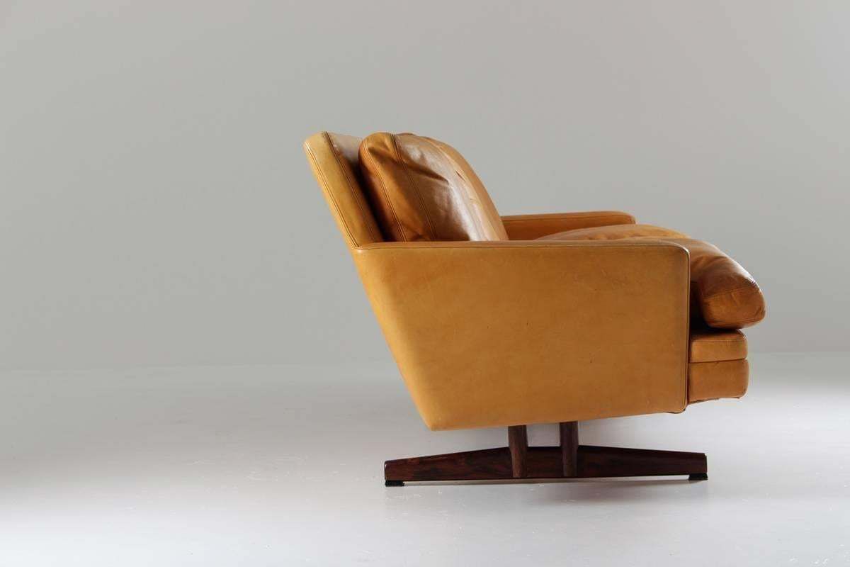 Scandinavian Sofa Modell 807 By Fredrik Kayser For Vatne Lenestolfabrikk A/S photo for sale