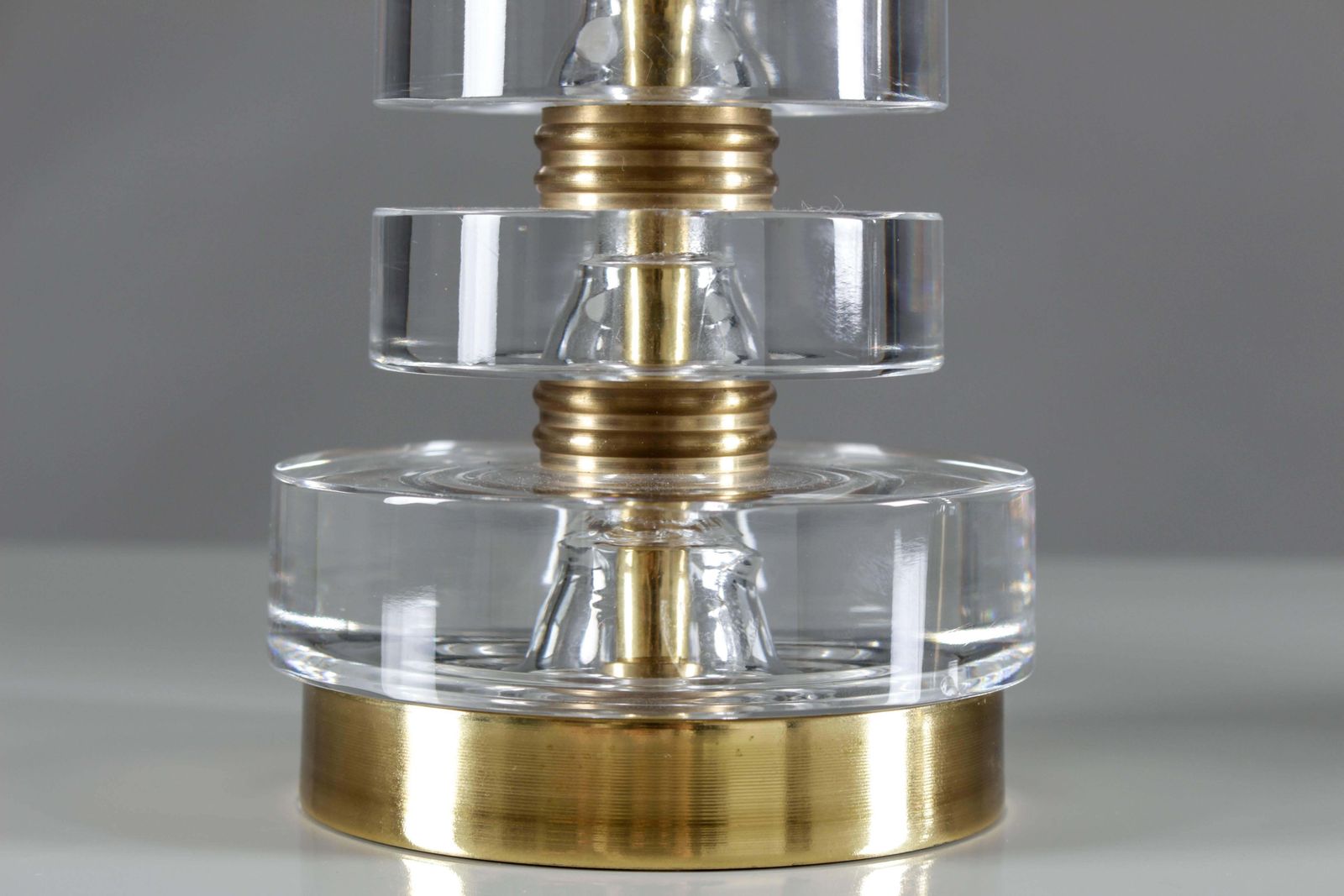Swedish Crystal Glass Table Lamps By Carl Fagerlund For Orrefors photo Lighting