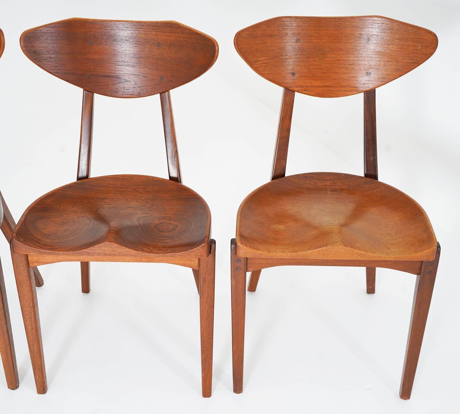 Set Of Six Dining Chairs By Richard Jensen And Kjaerulff Rasmussen photo Furniture