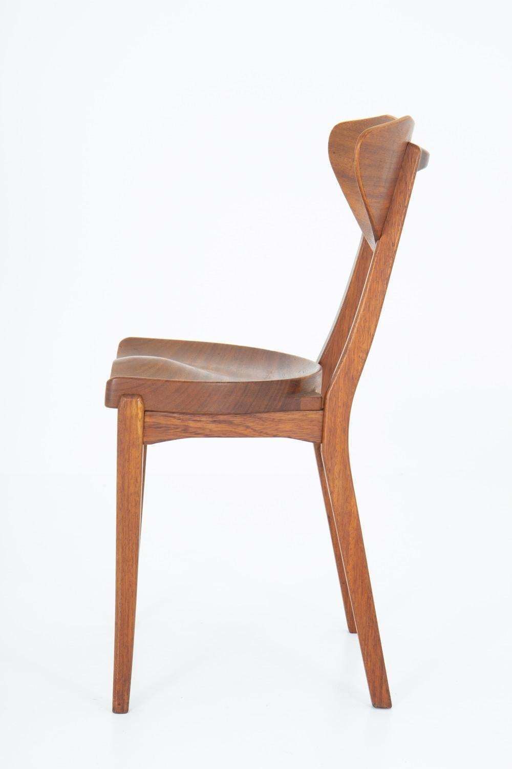 Set Of Six Dining Chairs By Richard Jensen And Kjaerulff Rasmussen photo vinterior