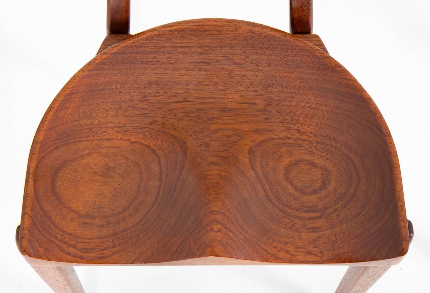 photo for sale Set Of Six Dining Chairs By Richard Jensen And Kjaerulff Rasmussen