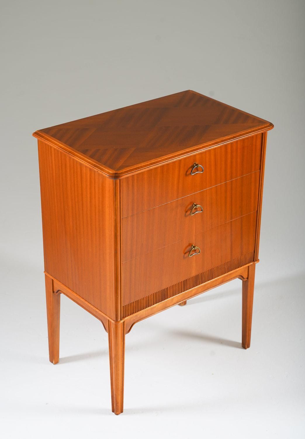 Swedish Modern Bureau, 1940s, Vintage photo for sale