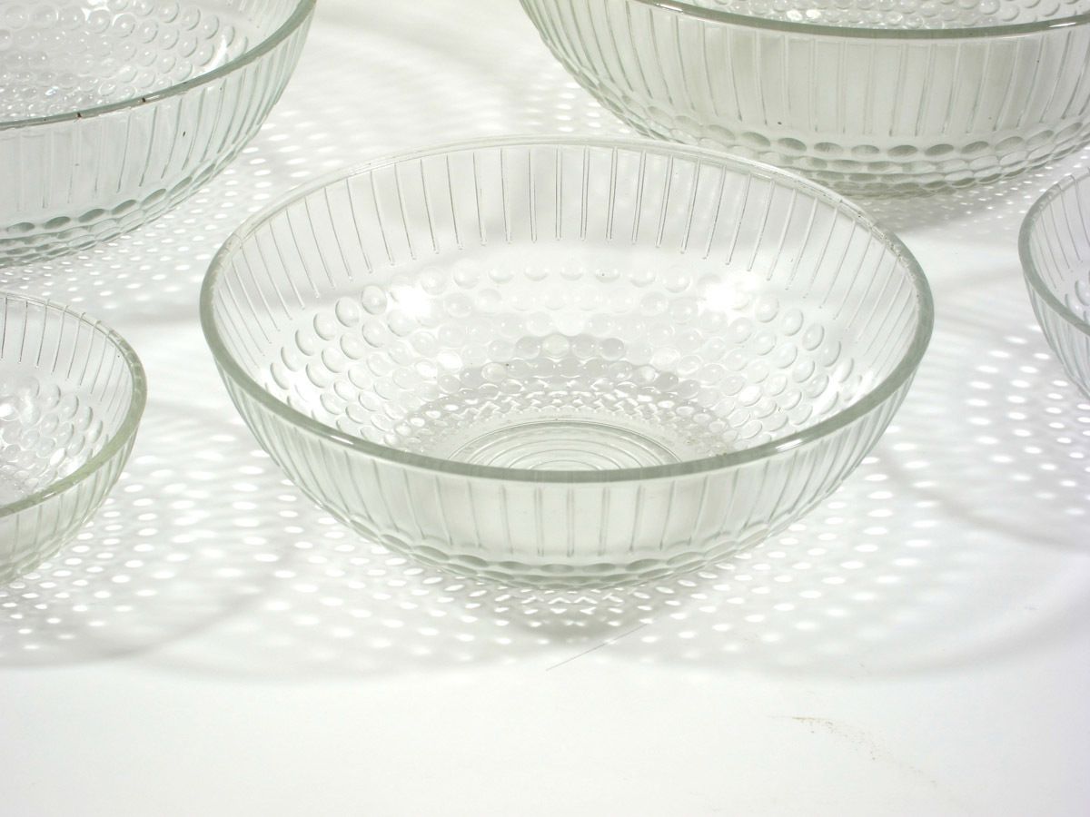 Bauhaus Stijl Glazen Schalen, Jaren 1930 photo Woonaccessoires