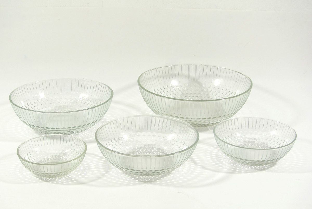 Bauhaus Stijl Glazen Schalen, Jaren 1930 photo vinterior