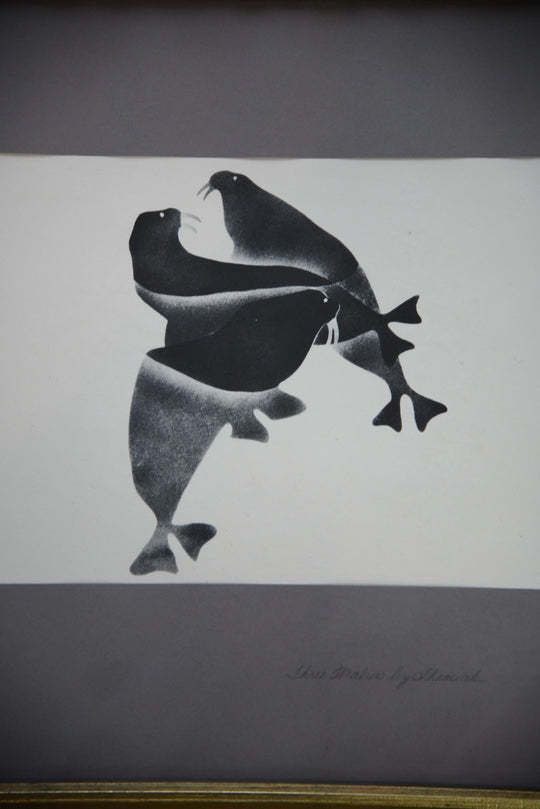 Pair Of Lithographs   After Sheouak Petaulassie photo furniture