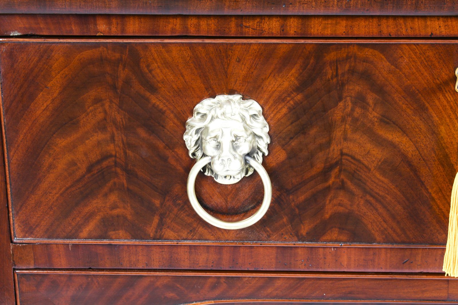 Antique George III Scottish Mahogany Bowfront Sideboard Ca 1790  18th C photo 5850.0