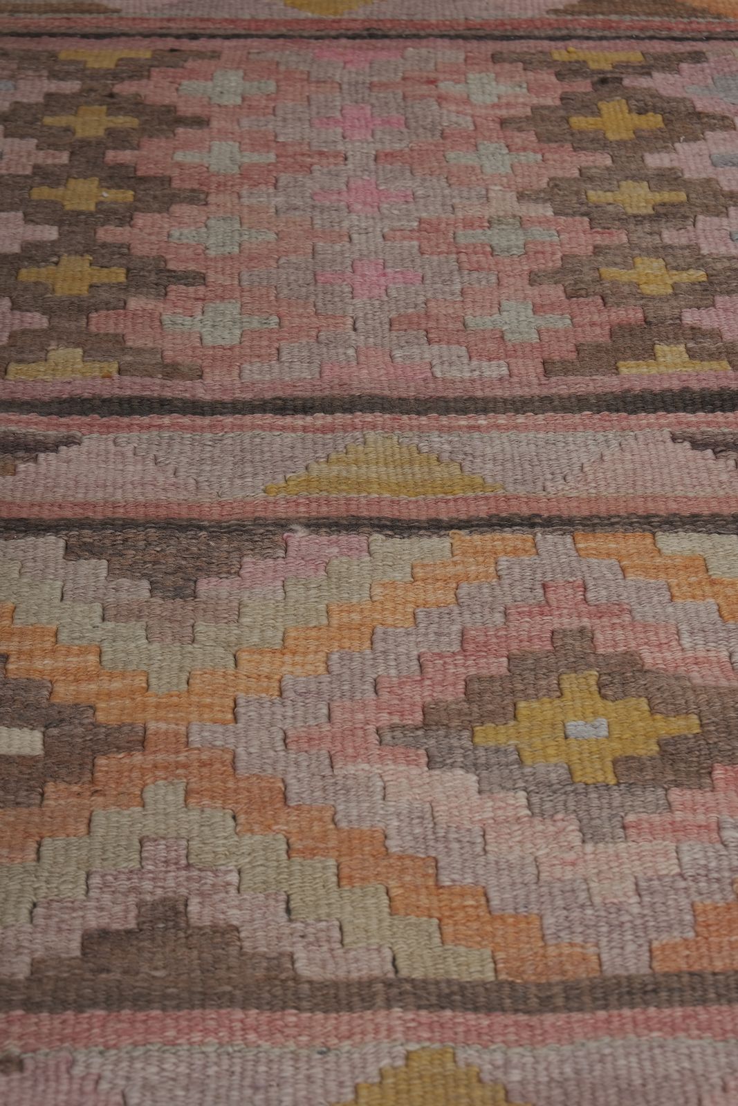 photo for sale Turkish Handmade Stair Kilim Runner 2'4'' X 22'10''