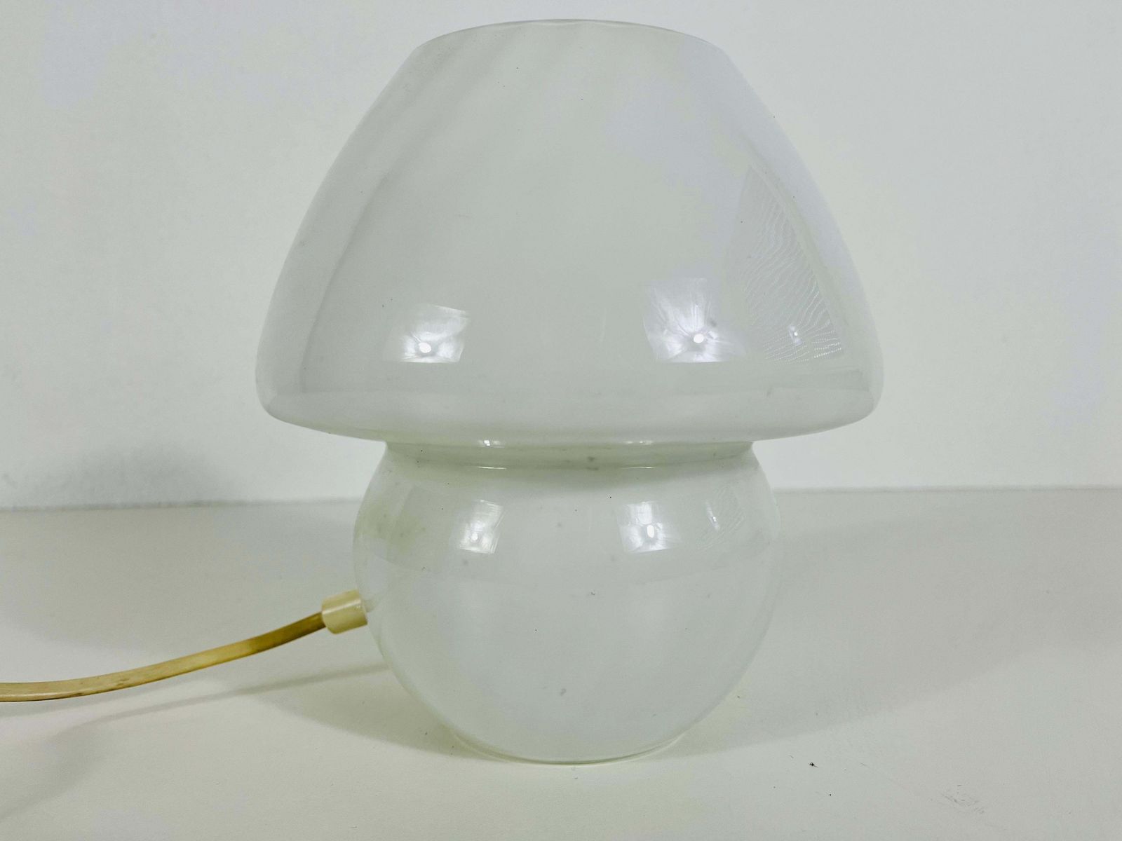 Murano Glass Mushroom Table Lamp By Vetri D‘Arte Italy 1970s photo 528.0