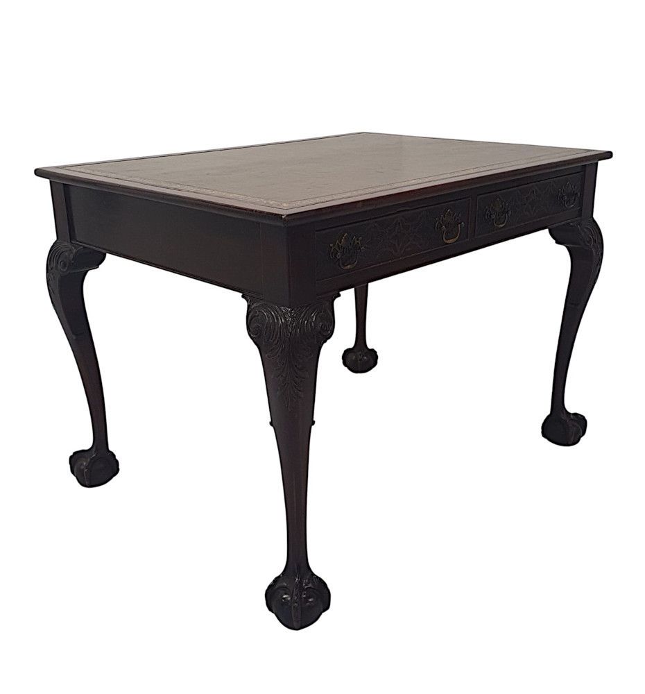 photo furniture A Stunning Late 19th Century Desk In The Thomas Chippendale Manner