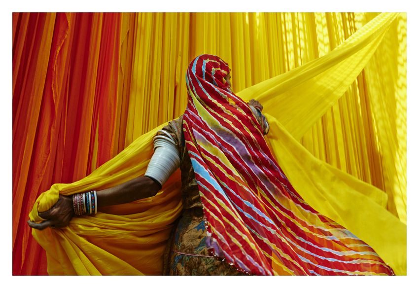 Sari Factory 30x40" Archival Pigment Print