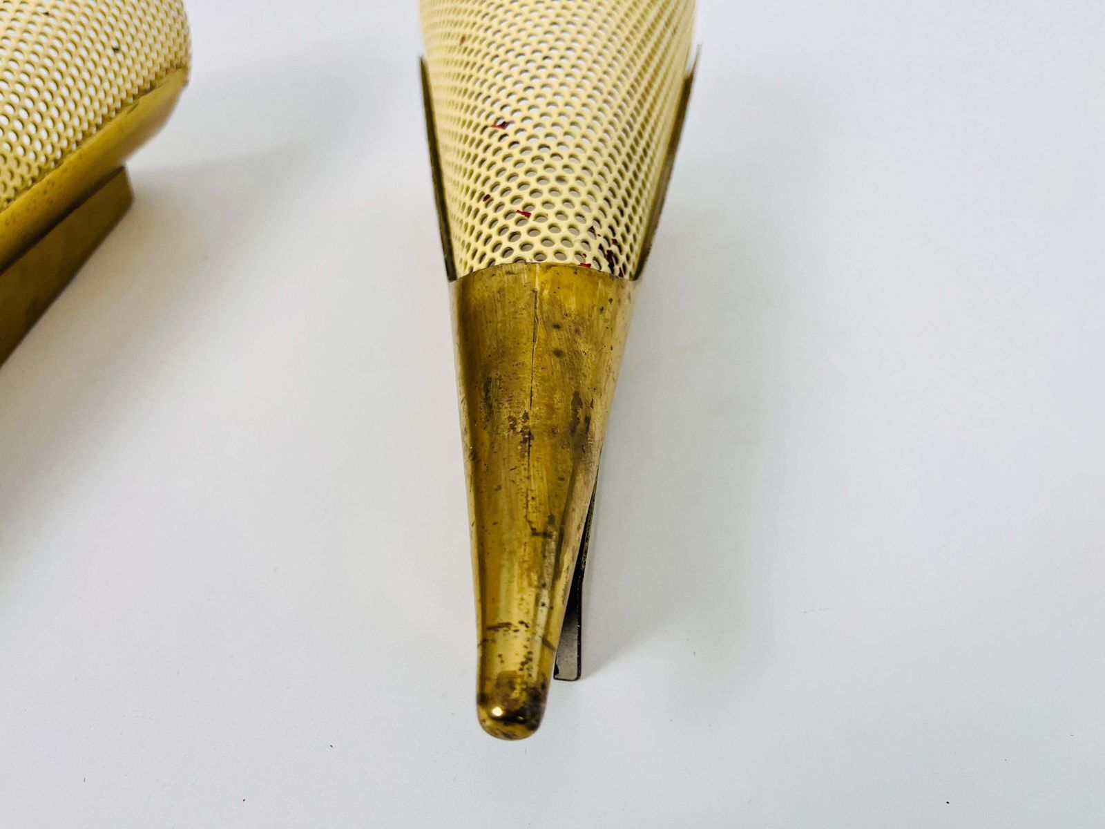 Pair Of 2 Brass Sconces By Maison Lunel, 1960, France photo vinterior