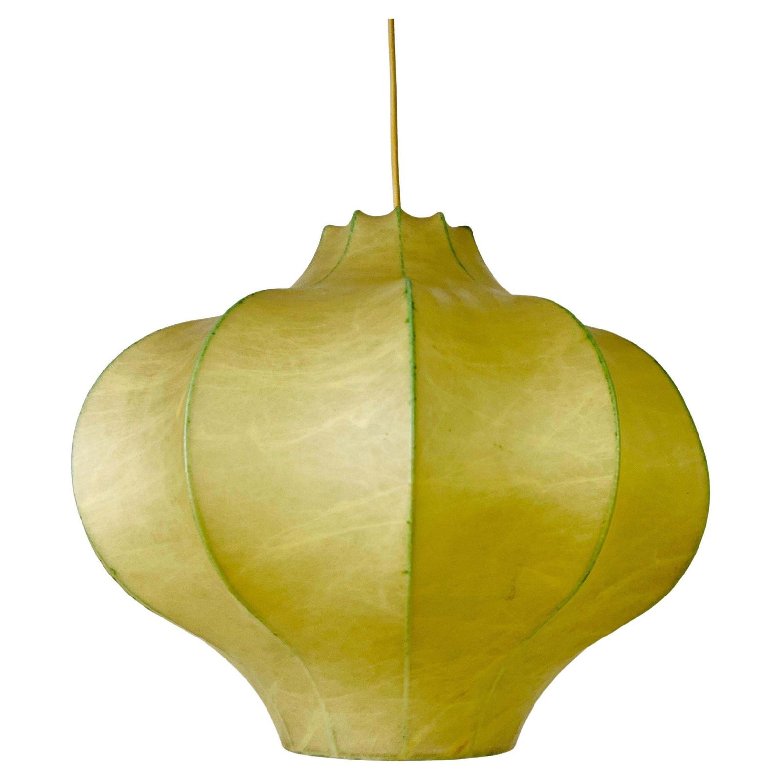 photo furniture Mid Century Modern Bloemvormige Cocon Hanglamp, Jaren 1960, Italië
