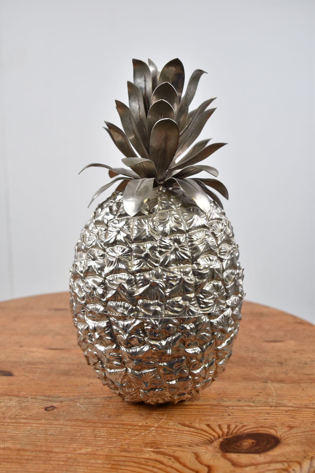 Vintage Pineapple Ice Bucket By Hans Turnwald For Freddo Therm, 1970s photo vintage