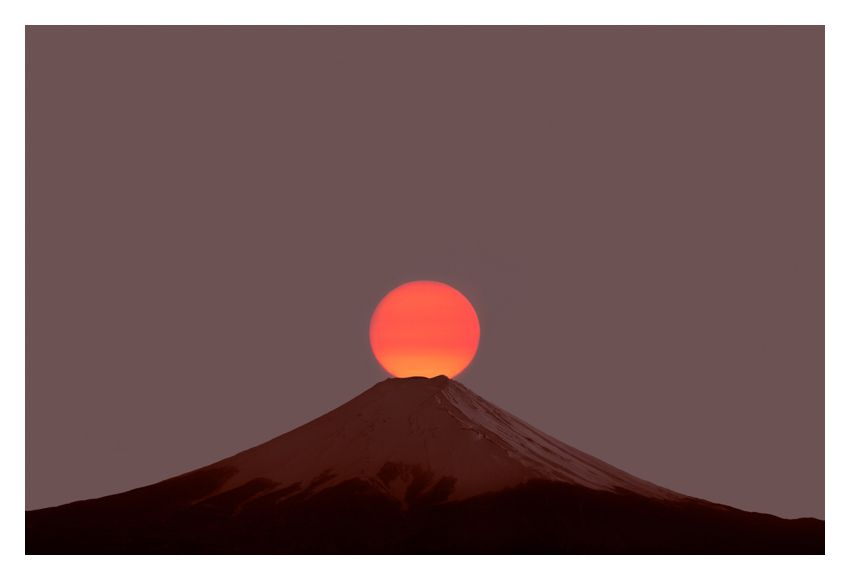 Mount Fuji Sunrise 20x30" Archival Pigment Print