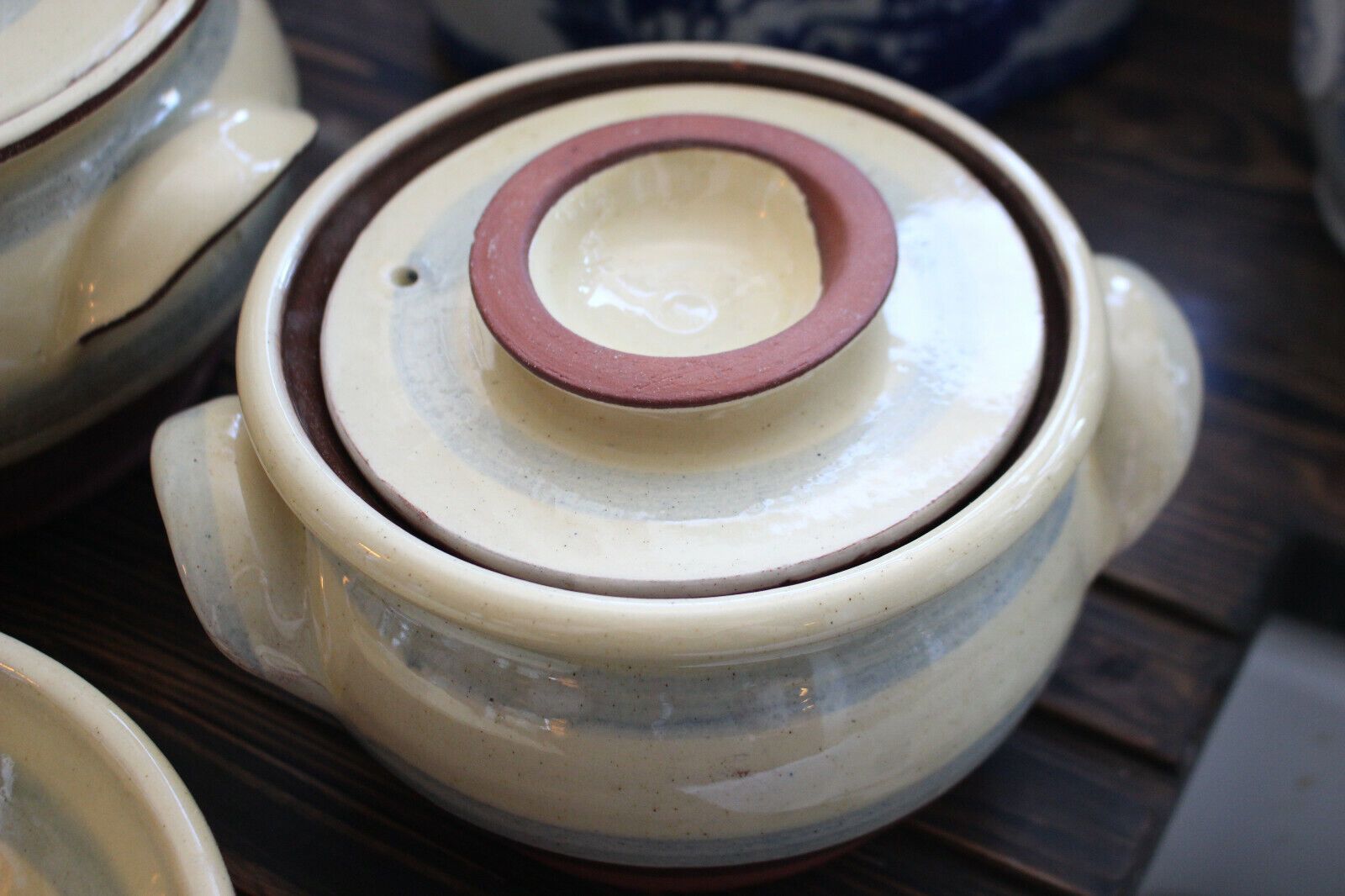 photo furniture A Quality Set Of Hand Thrown Earthenware Cooking Pots And Vessels, Tagine Etc