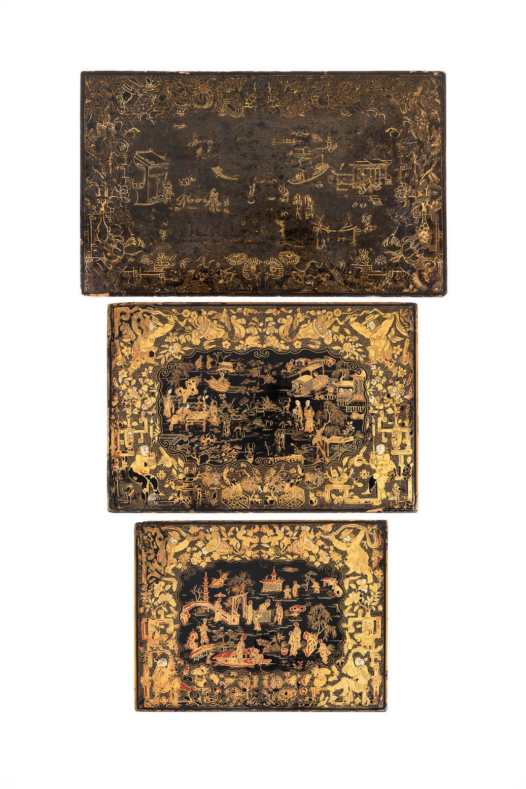 Regency Period Chinoiserie Nest Of Tables photo for sale