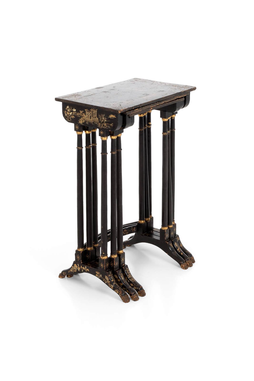 Regency Period Chinoiserie Nest Of Tables photo 1895.0
