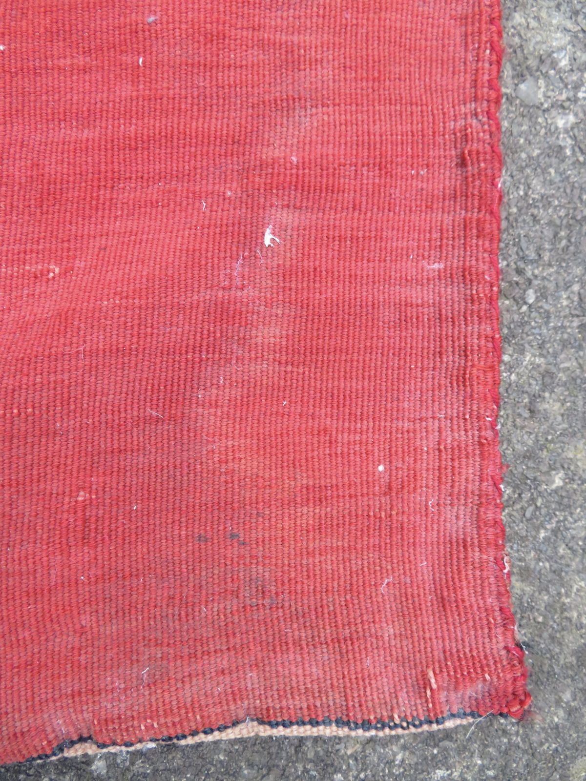 Textiles Early Antique Saryk Tekke Turkmen Chuval.Complete With Back.Flat Woven Details. Mid 19th Century . photo