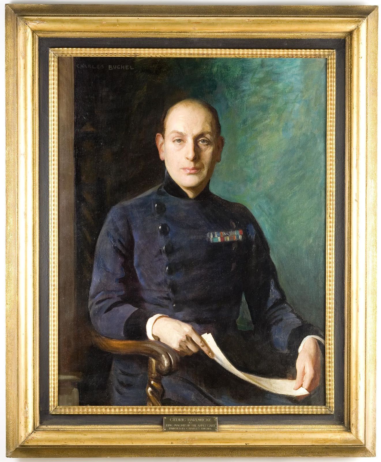 Portrait Of Cedric Hardwicke In The Role Of King Magnus
