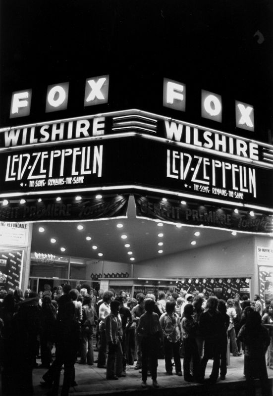 Led Zeppelin Song Remains The Same Premier 12x16" Silver Gelatin Fibre Print
