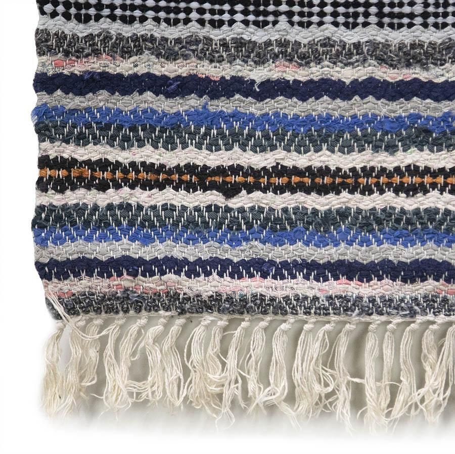 20th Century Swedish Rag Rug, Early 20th Century photo Textiles