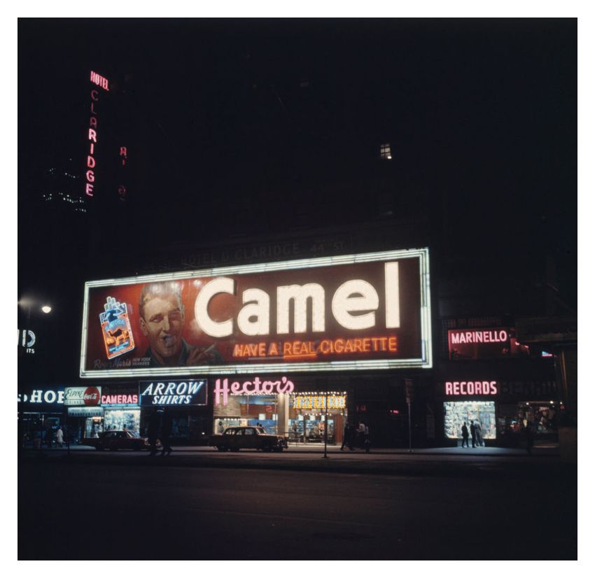 Cigarette Advert 16x16" Archival Pigment Print
