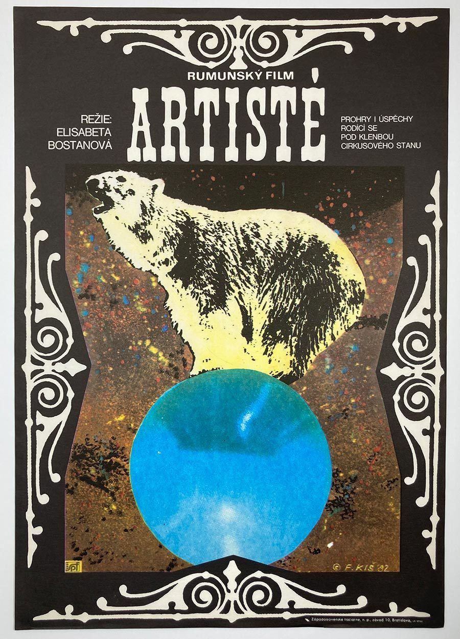 Movie Poster, Circus Performers, Fedor Kiš, 1982