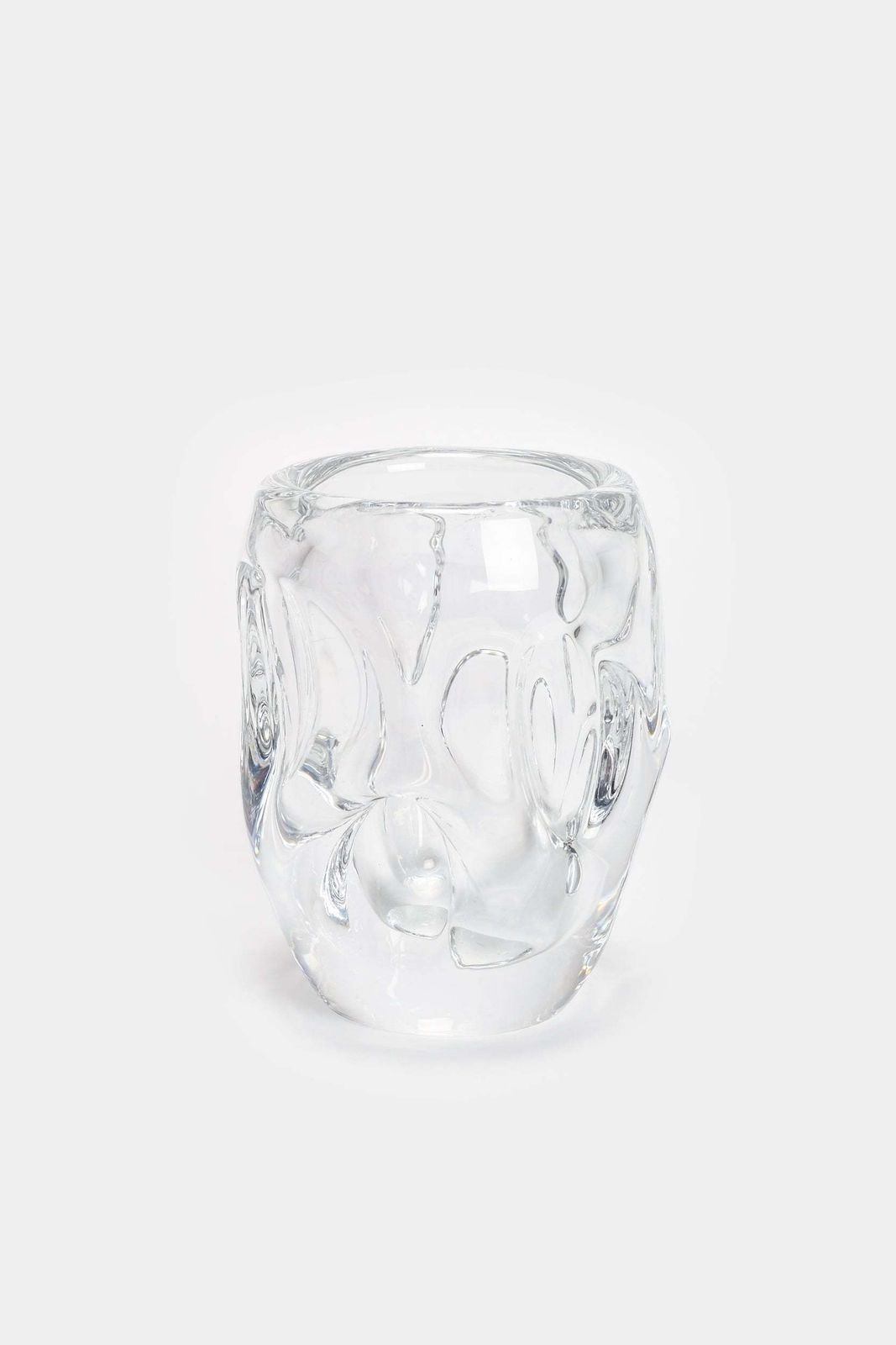 Crystal Glass Vase, Sèvres, France