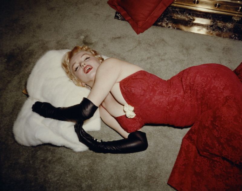 Sleepy Marilyn 40x40" Archival Pigment Print