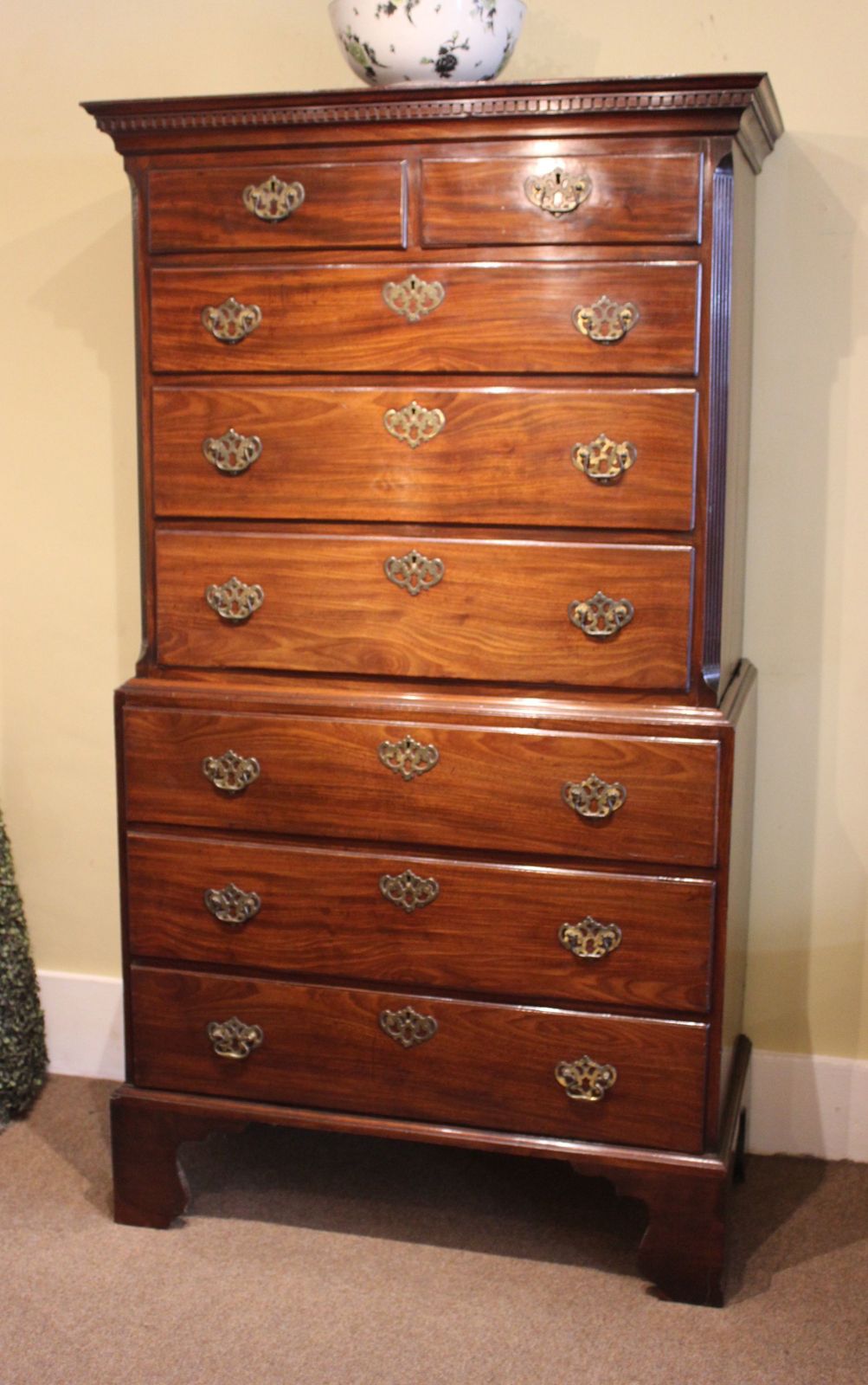 18thc. Mahogany Chest On Chest photo furniture