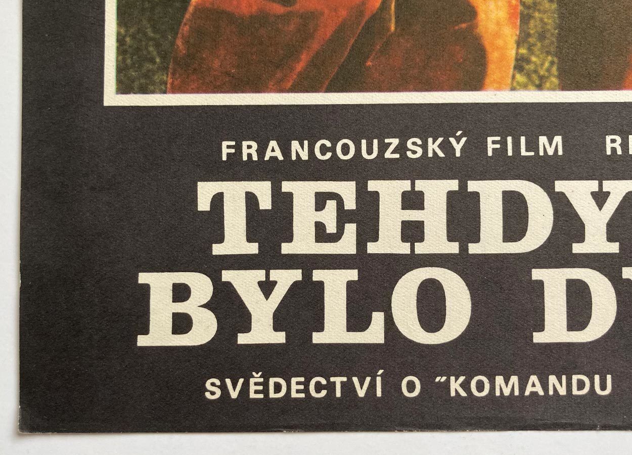 Movie Poster, To Be Twenty In The Aures, Karel Laštovka, 1973 photo Art