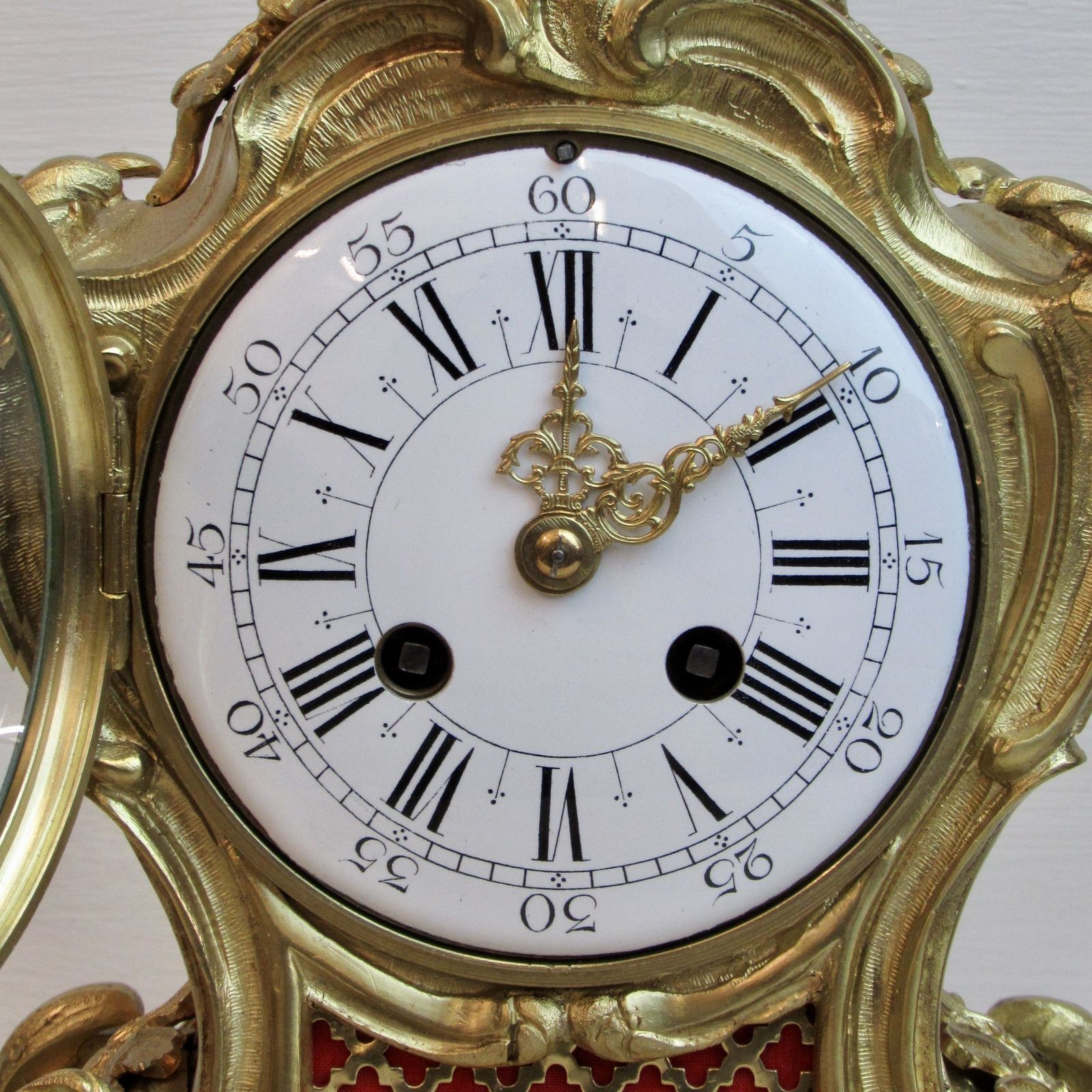 19th Century Louis XIV Style French Clock By A D Mougin. photo furniture
