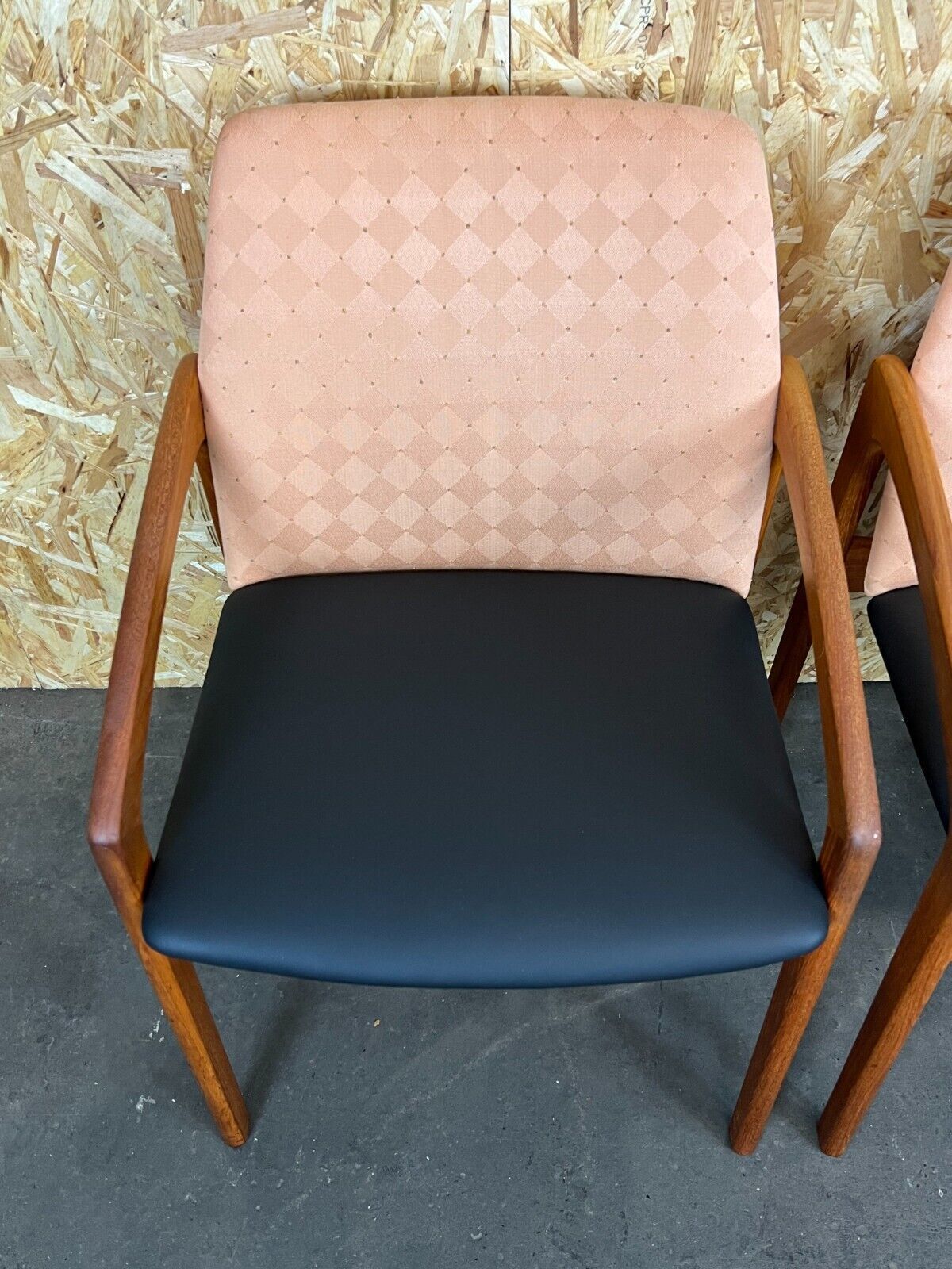 Teak Dining Chair Henning Kjaernulf Korup Stolefabric photo Furniture