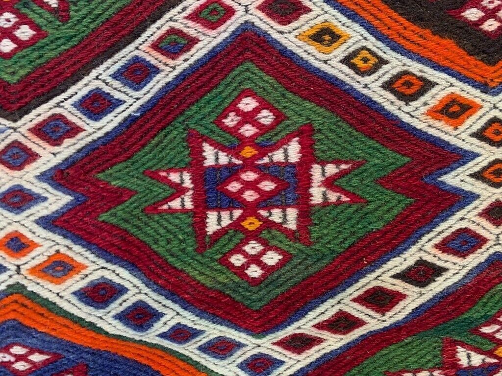 Small Vintage Turkish Kilim Rug 118x75 Cm Wool Kelim photo vinterior
