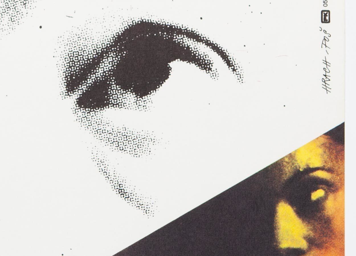 Filmaffiche, House Of The Yellow Carpet, Petr Poš, 1984, Tsjechische vintage druk photo Kunst