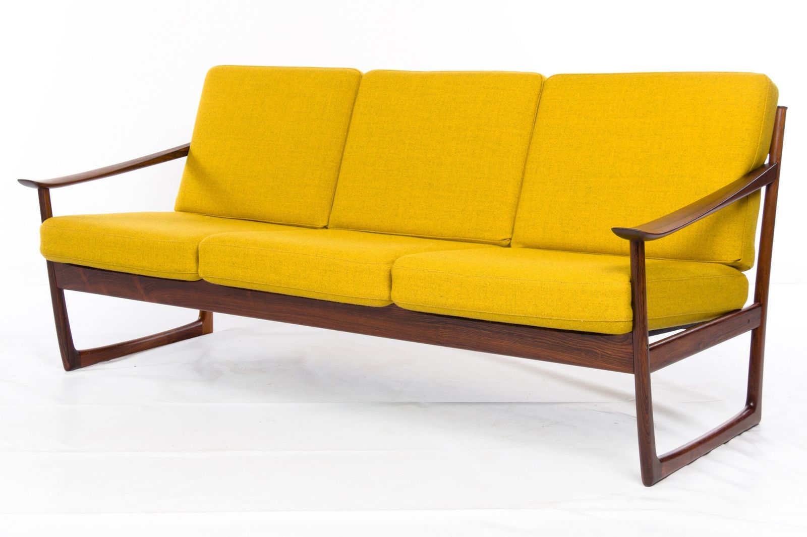 Rare Seating Group By Peter Hvidt For France Son. Rio Rosewood With Cites Reference Certificate. Mid Century, Vintage photo furniture