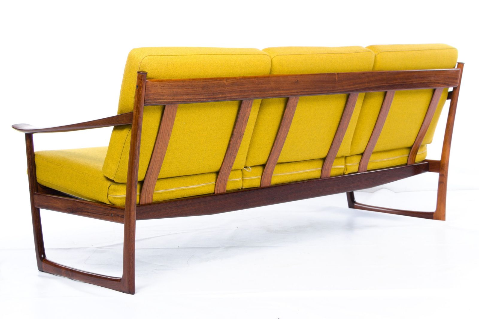 Rare Seating Group By Peter Hvidt For France Son. Rio Rosewood With Cites Reference Certificate. Mid Century, Vintage photo vintage